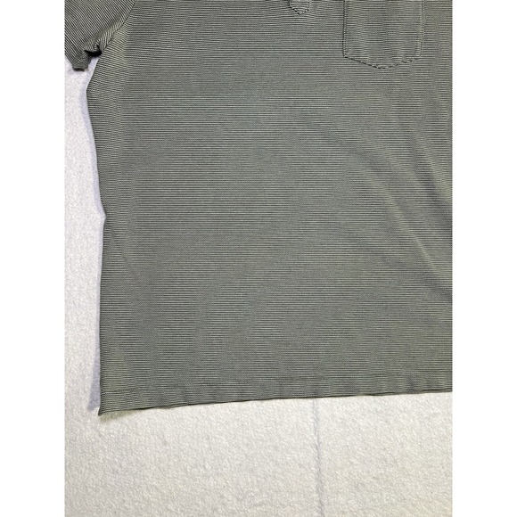 Banana Republic performance Polo Shirt Mens sz L Green Golf Standard fit - Picture 3 of 16